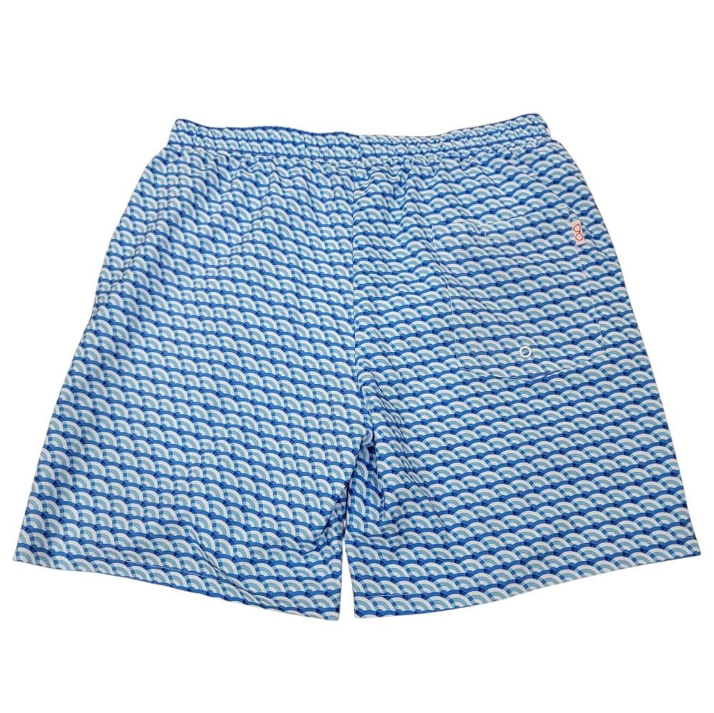 Mosmann Australia Swim Shorts Blue Summer Beach Fitted Lined Quick-Dry Men’s XL - Picture 3 of 17